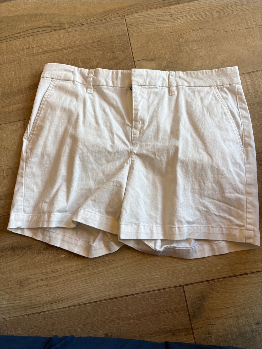 Tommy Hilfiger White Women's Cotton Shorts